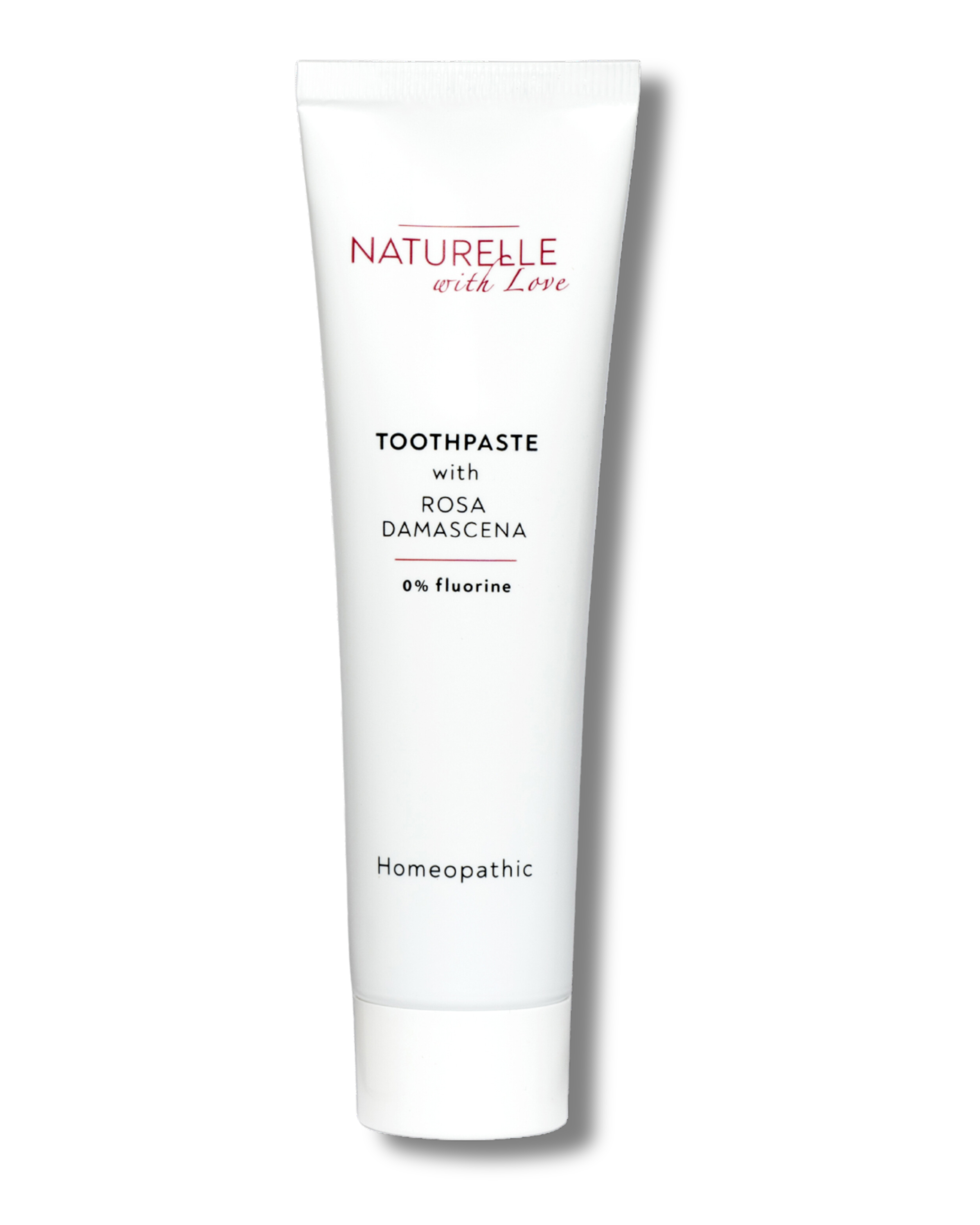 Homeopathic Toothpaste with Damascena Rose Water – Naturelle with Love