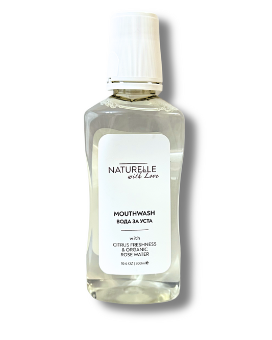 Mouthwash with Damascena Rose Water